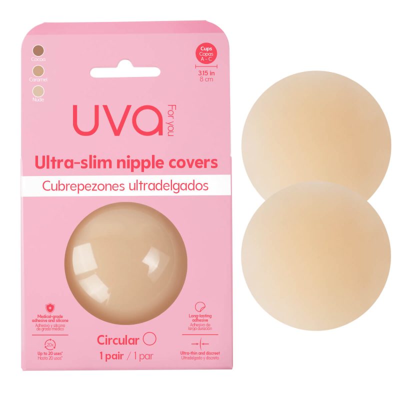 Cubrepezones ultradelgados Circulares