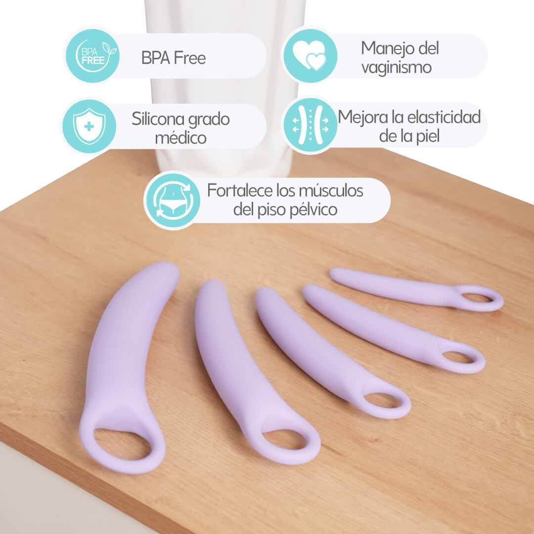 Dilatadores Vaginales Morados