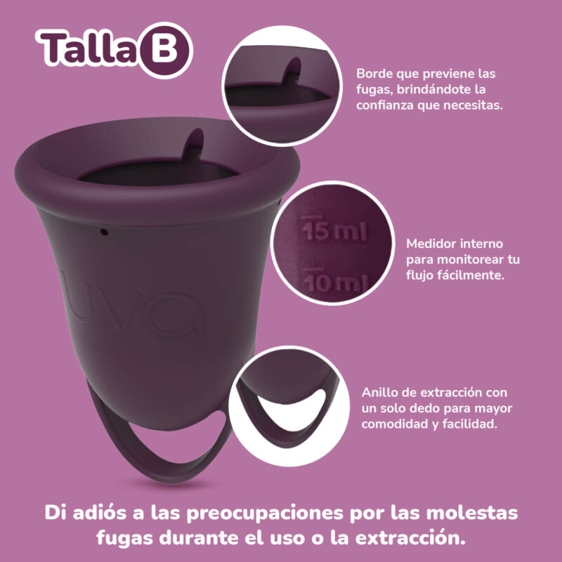 Copa Menstrual UVA 2 talla B
