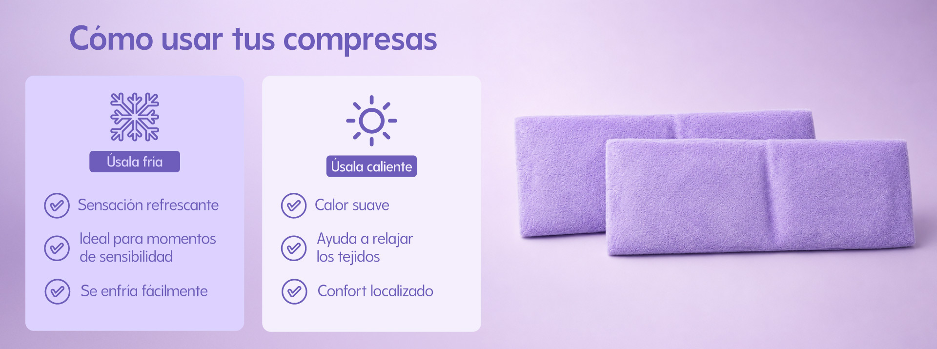 Compresas perineales 3